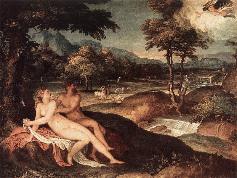 Landscape with Jupiter and Io wt, SUSTRIS, Lambert